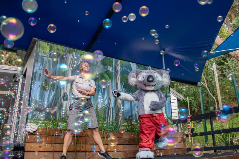 Blinky Bill's Rookie Ranger Conservation Show at Currumbin Wildlife Sanctuary