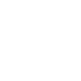 White icon of a pig face
