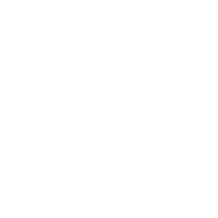 White icon of frog