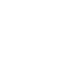 White icon of hospital bed