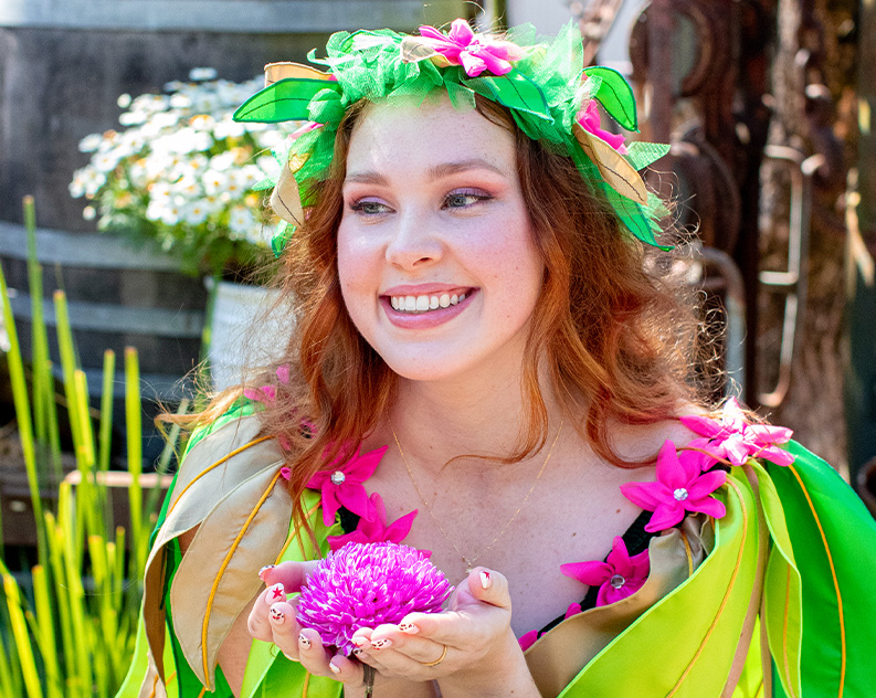 Spring bloom fairy